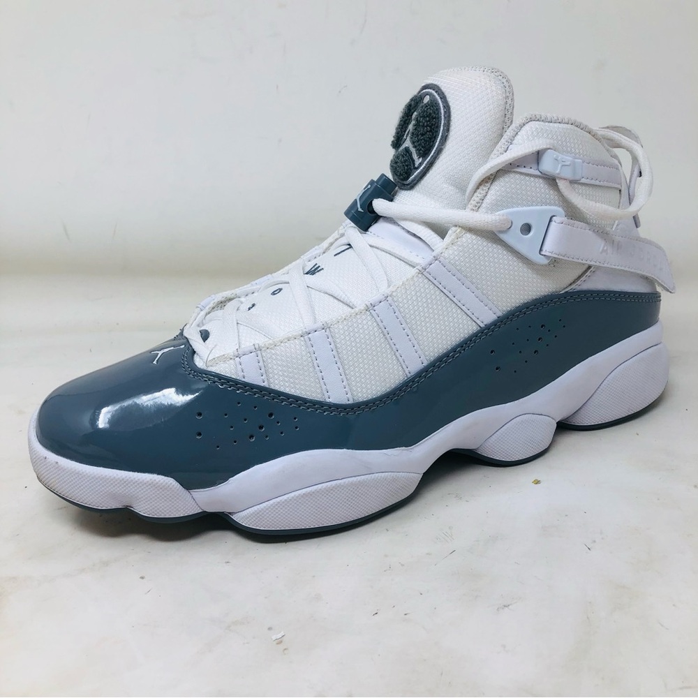NWOB Jordan 6 Rings White and Gray Sneakers